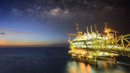 Plataforma de construcción marina para la producción de petróleo y gas